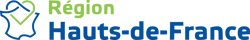 Région Haut de France avec la carte de la France